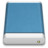 Blue External Drive